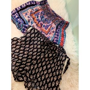 Boho gypsy shorts